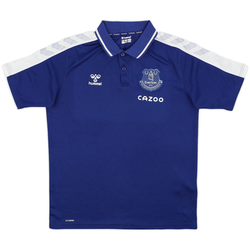 2021-22 Everton Hummel Camisa Polo - 9/10 - (L)