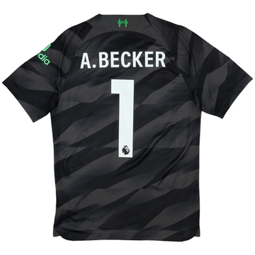 2023-24 Liverpool GK Shirt A.Becker #1 - 10/10 - (S)
