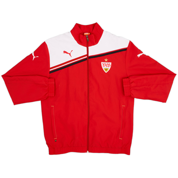 2002-04 Stuttgart Puma Player Issue Track Jacket #18 - 8/10