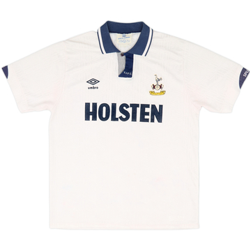 1991-93 Tottenham Home Shirt - 4/10 - (M)