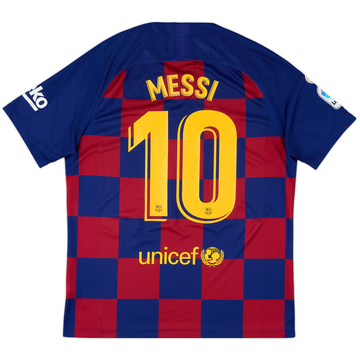 2019-20 Barcelona Home Shirt Messi #10 - 8/10 - (L)