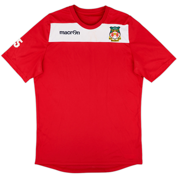 2016-17 Wrexham Player Issue Macron Training Shirt #15 - 7/10 - (L)