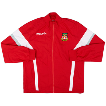 2017-18 Wrexham Macron Track Jacket - 9/10 - (L)