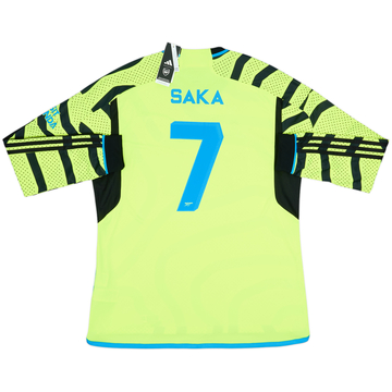 2023-24 Arsenal Away Shirt Saka #7