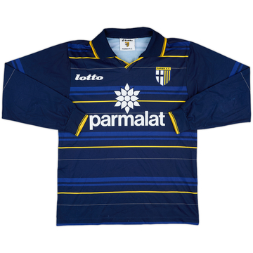 1998-99 Parma Third L/S Shirt #7 - 4/10 - (XL.Boys)