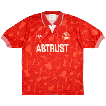 1990-91 Aberdeen Home Shirt - 8/10 - (S)