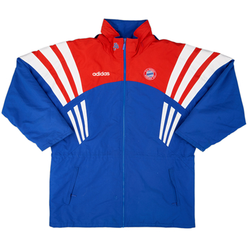 1995-97 Bayern Munich adidas Hooded Track Jacket - 8/10 - (XL)