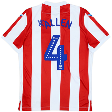 2018-19 Stoke City Home Shirt Allen #4 - 9/10 - (S)
