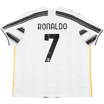 2020-21 Juventus Home Shirt Ronaldo #7 - 9/10 - (3XL)