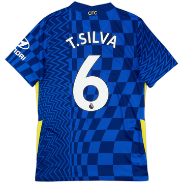 2021-22 Chelsea Home Shirt T.Silva #6 - 8/10 - (S)