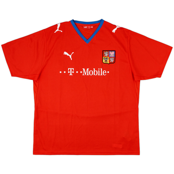 2008-09 Czech Republic Home Shirt - 10/10 - (XL)