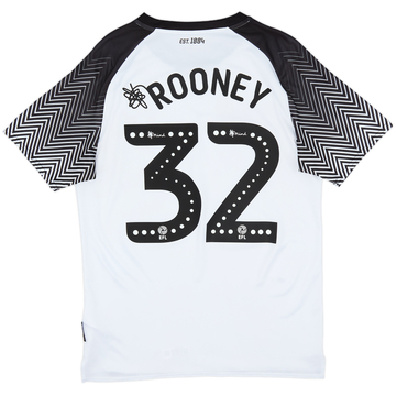 2019-20 Derby County Home Shirt Rooney #32 - 8/10 - (S)