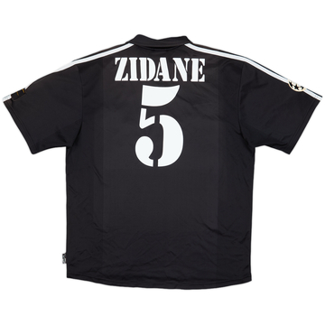 2002-03 Real Madrid Centenary Away Shirt Zidane #5 - 9/10 - (L)