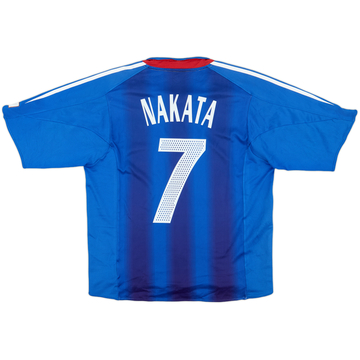 2004-06 Japan Home L/S Shirt Nakata #7 - 6/10 - (M)