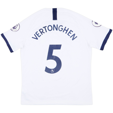 2019-20 Tottenham Home Shirt Vertonghen #5 - 8/10 - (L)