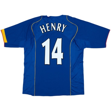 2004-06 Arsenal Away Shirt Henry #14 - 9/10 - (L)