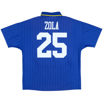 1995-97 Chelsea Home Shirt Zola #25 - 8/10 - (L)