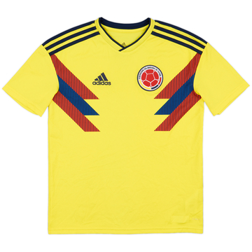 2018-19 Colombia Home Shirt - 7/10 - (L.Boys)