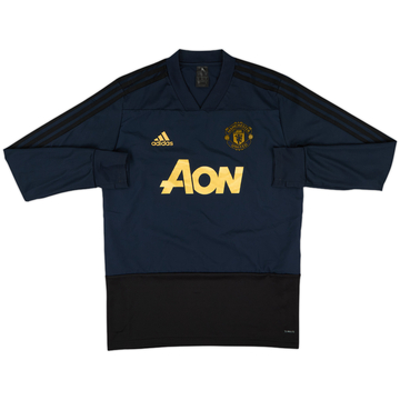 2018-19 Manchester United adidas Top de entrenamiento - 8/10 - (M)