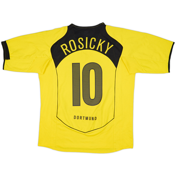 ウェア 04-05 Dortmund Signature Game Shirt 2004-05 Borussia Dortmund Home Shirt Derbysieger #05 - 6/10