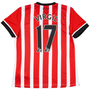 2016-17 Southampton Home Shirt Virgil #17 - 10/10 - (Women's XL)