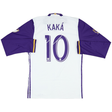 2016 Orlando City Player Issue Away L/S Shirt Kaka #10 - 7/10 - (L)