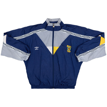 1990-92 Scotland Umbro Track Jacket - 8/10 - (M)