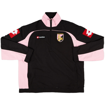 2008-09 Palermo Lotto 1/4 Zip Training Top - 8/10 - (L)