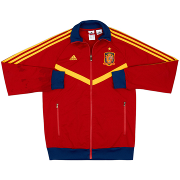 2012-13 Spain adidas Track Jacket - 8/10 - (XL)
