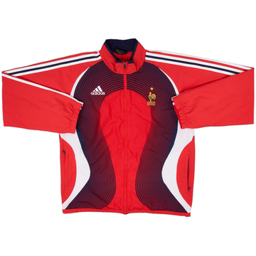 2007-08 France adidas Track Jacket - 8/10 - (M)
