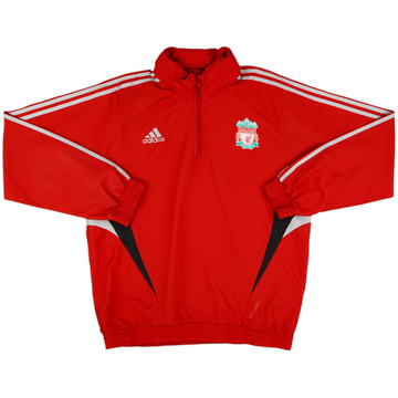 エル@ 2008-09 Liverpool adidas Hooded 1/4 Zip Training Top - 10/10