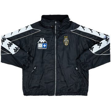 ウェア 99-00 Juventus Kappa windbreaker black L 1999-00 Juventus Kappa Track Jacket - 6/10 - (L)