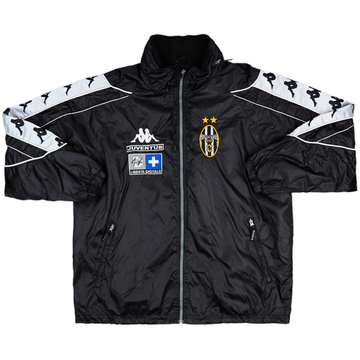 Kappa 99/00”Juventus ウィンドブレーカー 黒ビンテージモデル 1999-00 Juventus Kappa Coach Jacket - 5/10 - (M)