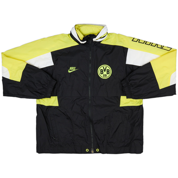 1995-96 Borussia Dortmund Nike Hooded Rain Jacket - 6/10 - (S)