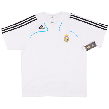 2008-09 Real Madrid adidas Camiseta de algodón (L/XL)