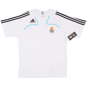 2008-09 Real Madrid adidas Algodón Camiseta (M/L)