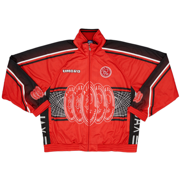 1997-98 Ajax Umbro Padded Rain Jacket - 7/10 - (XL)