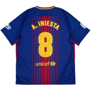 超レア！！ A. Iniesta Bodega スポーツウェア 赤/黄色 NIKE ANDRES INIESTA FC BARCELONA AWAY JERSEY 2013/14 XXL 2XL