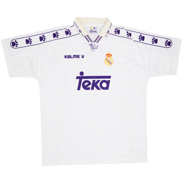 1994-96 Real Madrid Home Shirt - 8/10 - (L)
