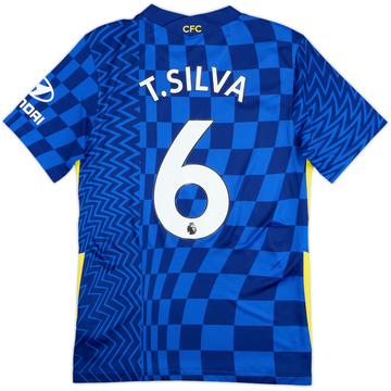 2021-22 Chelsea Home Shirt T.Silva #6 - 10/10 - (S)