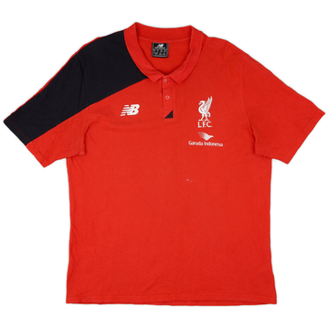 2015 16 Liverpool New Balance Polo Shirt 8 10 XL