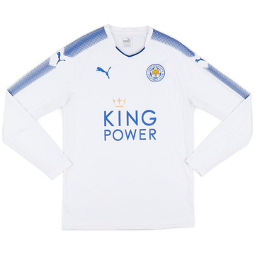 2017 18 Leicester Third L S Shirt Vardy 9 9 10 M