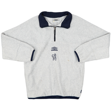 人気ブランド 2005-06 (XL) - 8/10 - Top Fleece Zip 1/4 Umbro Chelsea スウェット