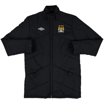2008-09 Manchester United Nike Padded Bench Coat - 7/10 - (M)