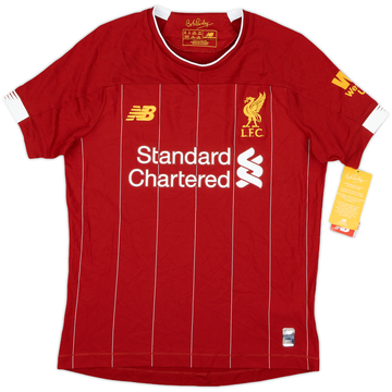 大人の上質  Champions Shirt Home Liverpool 2019-20 #19-20 (M) - 9/10 - 記念グッズ