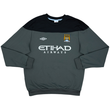 ウェア Manchester City Umbro sweat shirts XXL 2012-13 Manchester City Umbro Hooded Sweat Top - 5/10 - (L)