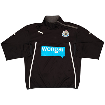2010-11 Newcastle Puma 1/4 Zip Drill Top - 9/10 - (XL)