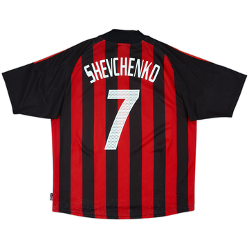 1993-94 AC Milan Home Shirt - 8/10 - (XL)