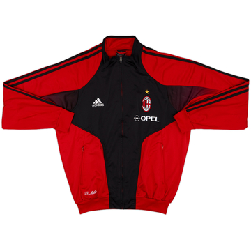 2004-05 AC Milan ミラン　ポロシャツ adidas 希少 2004-05 AC Milan adidas 1/4 Zip Drill Top - 8/10 - (L)