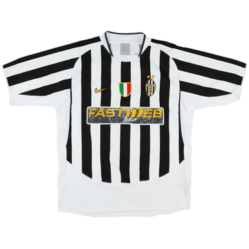 03/04 NIKE × Juventus L/S Game Shirts 2003-04 Juventus Match Issue Away L/S Shirt #6